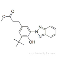 Benzenepropanoic acid, 3-(2H-benzotriazol-2-yl)-5-(1,1-dimethylethyl)-4-hydroxy-, methyl ester CAS 84268-33-7